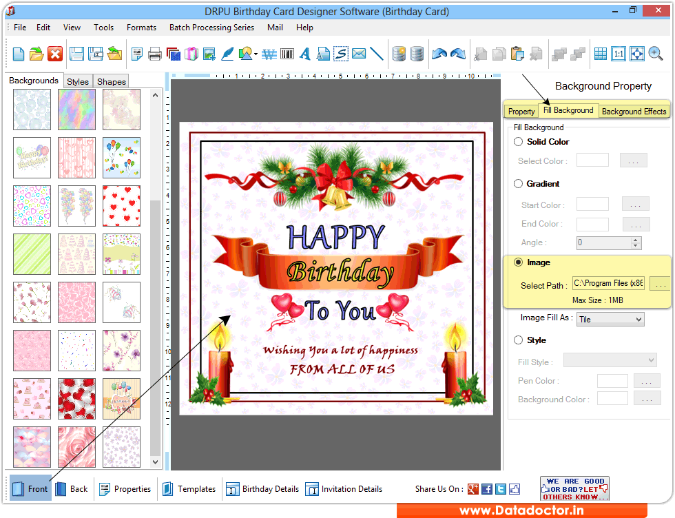 Birthday Card Maker Software