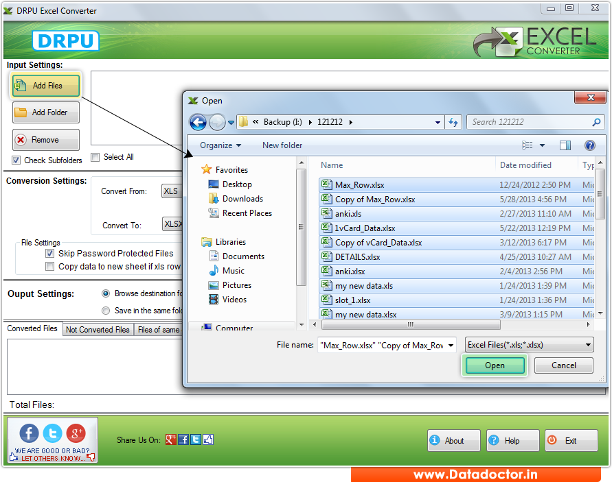 XLSX to XLS - Convert your XLSX to XLS for Free Online