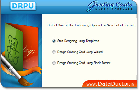 Greeting card software