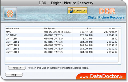 Mac Digital pictures recovery