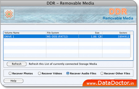 Mac Removable media recovery