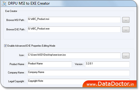 MSI to EXE creator Software