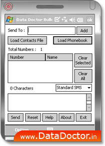 Pocket PC to Mobile SMS Software