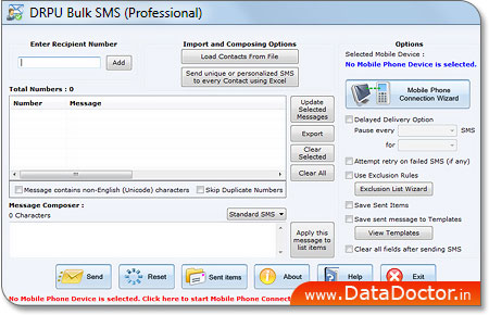 Bulk SMS Software - Professional