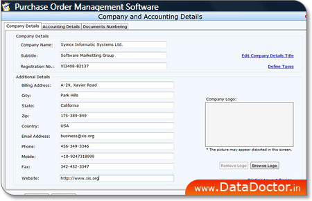 Purchase Order software