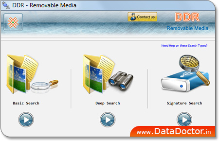Removable media data recovery