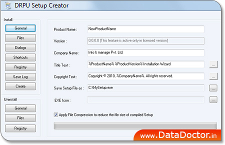 Setup Creator