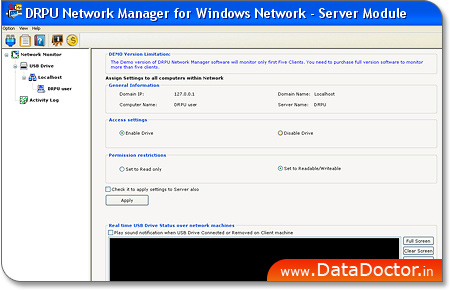 USB data theft protection tool