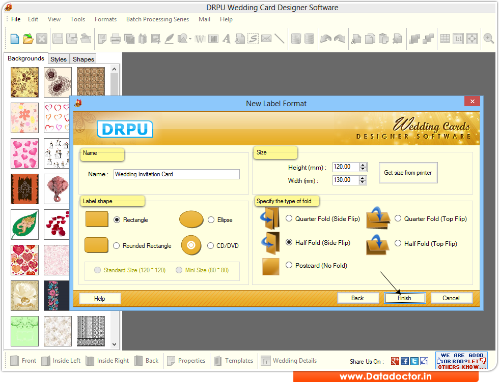 Wedding Card Maker Software