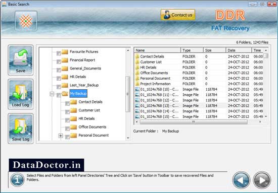 Screenshot of Data Recovery Fat Partition