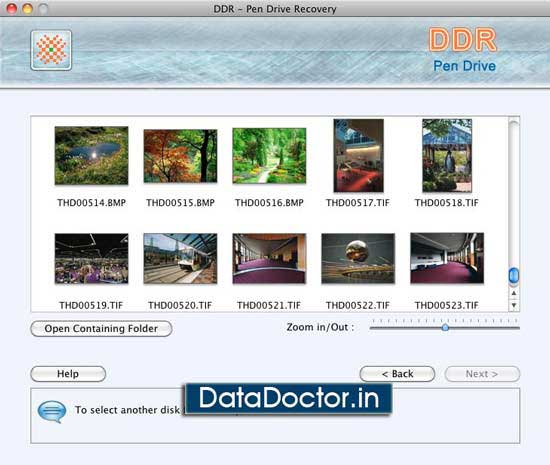 Screenshot of Mac USB Drive Recovery