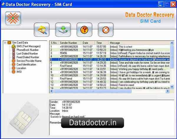 Mobile Phone Sim Card Recovery 5.3.1.2