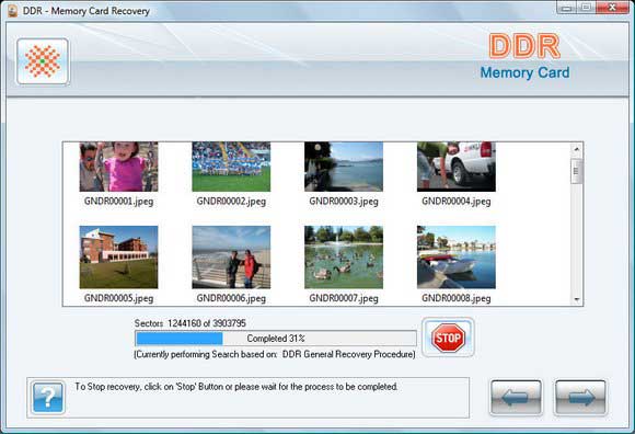 Memory card data recovery tool recovers corrupted photos, songs and text files