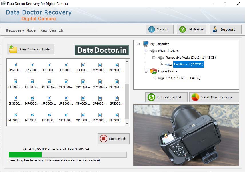 Digital Camera Data Recovery 4.0.1.6