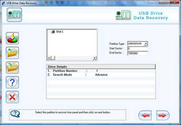 USB thumb drive data salvage tool restore missing photos, document, music files