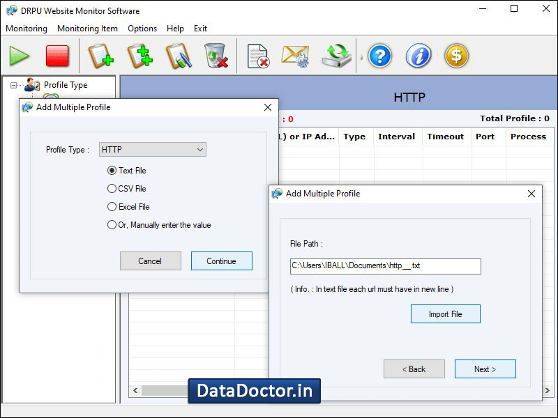 Web Server Performance Monitoring