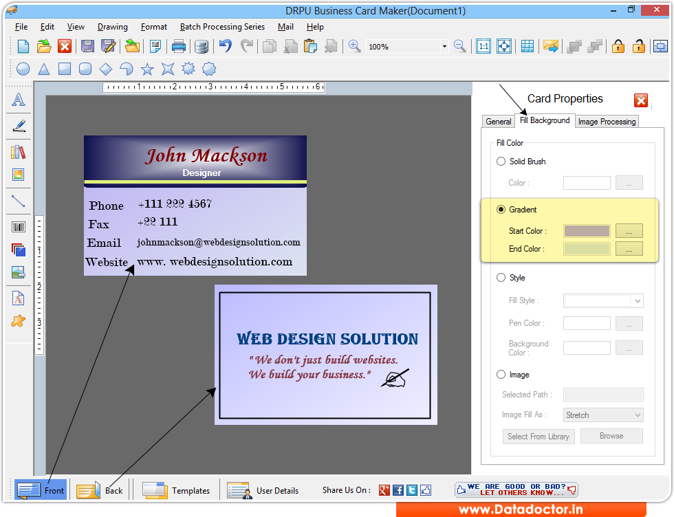 business card maker software free download windows 10