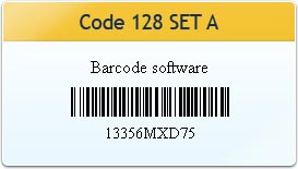 Code 128 SET A