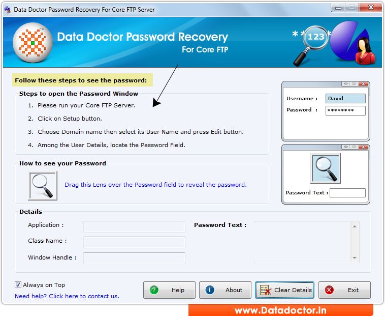 Password Recovery Software For Core FTP