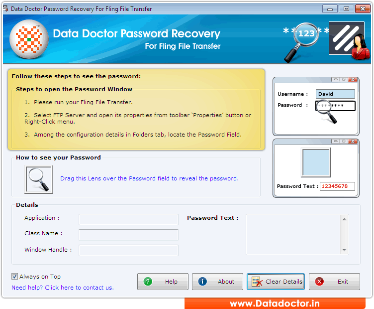 Password Recovery Software For Fling File Transfer