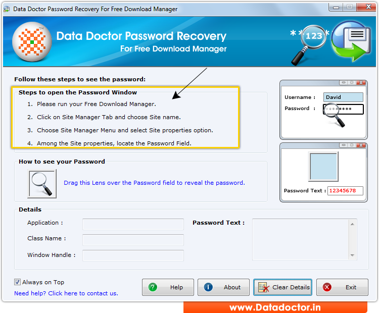 Password Recovery Software For Free Download Manager