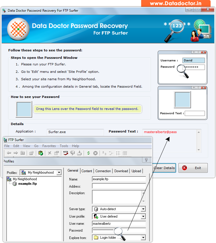 Recover password Recover password