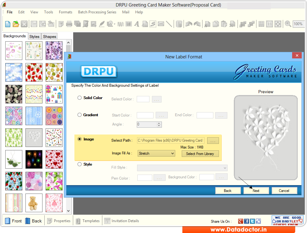 Greeting Card Maker Software