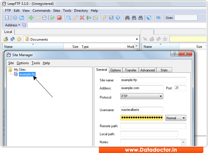 Password Recovery For LeapFTP