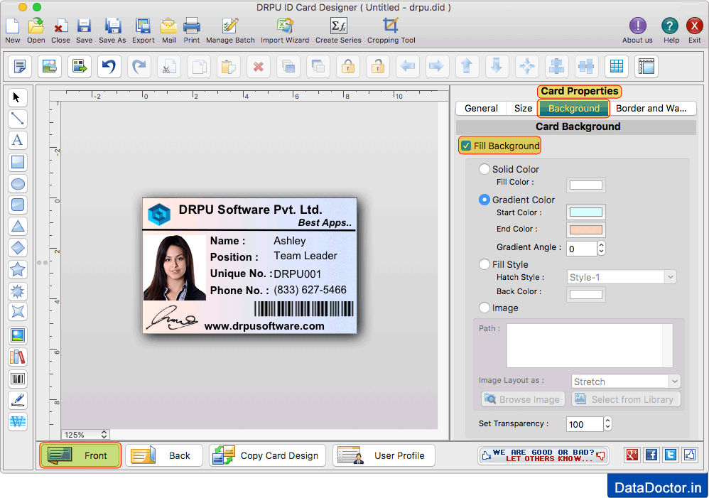 Id Card Design Software For Mac