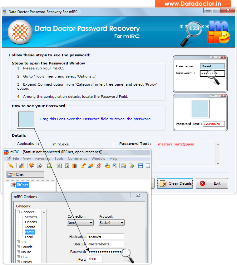 Password Recovery Software For mIRC