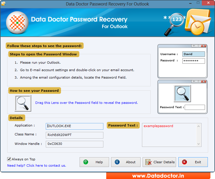 Password Recovery Software For Outlook