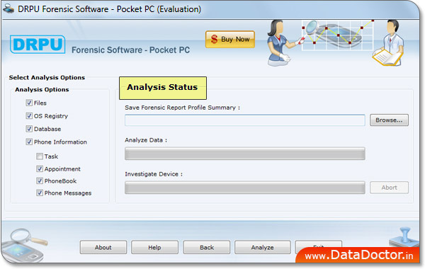 Pocket PC Forensic Software