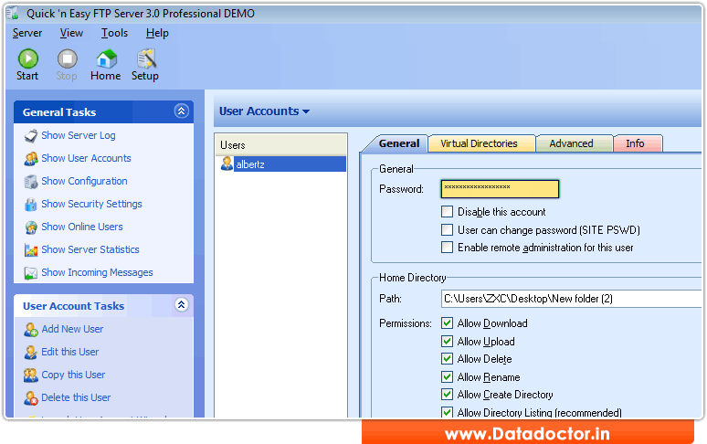 Password Recovery Software For Quick 'n Easy FTP Server