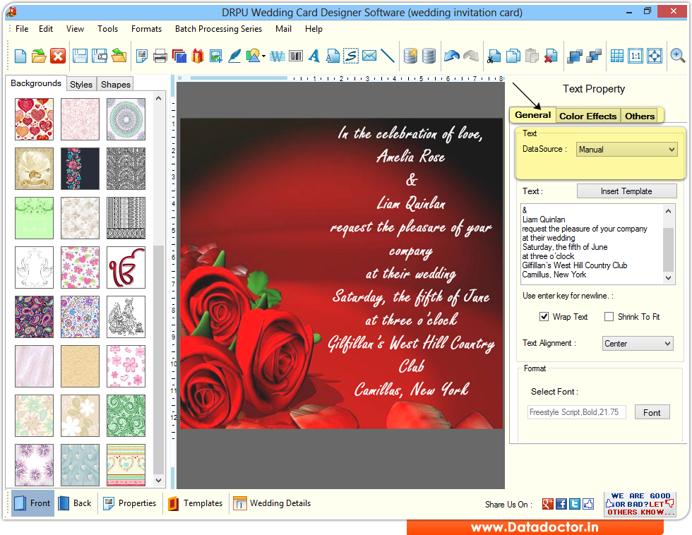 Wedding Card Maker Software